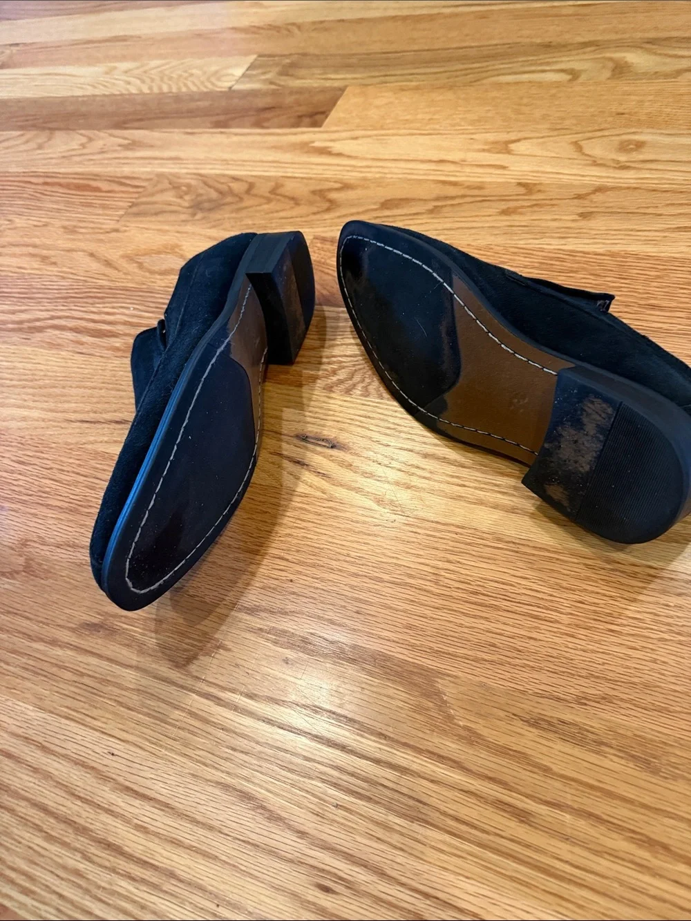Fratelli Select black suede loafers size 7.5 men’s